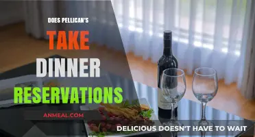 Do Pelicans Accept Dinner Reservations? A Comprehensive Guide for Diners