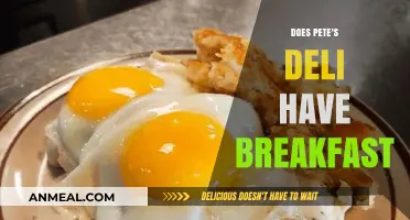 Pete's Deli: Breakfast Delights and More!