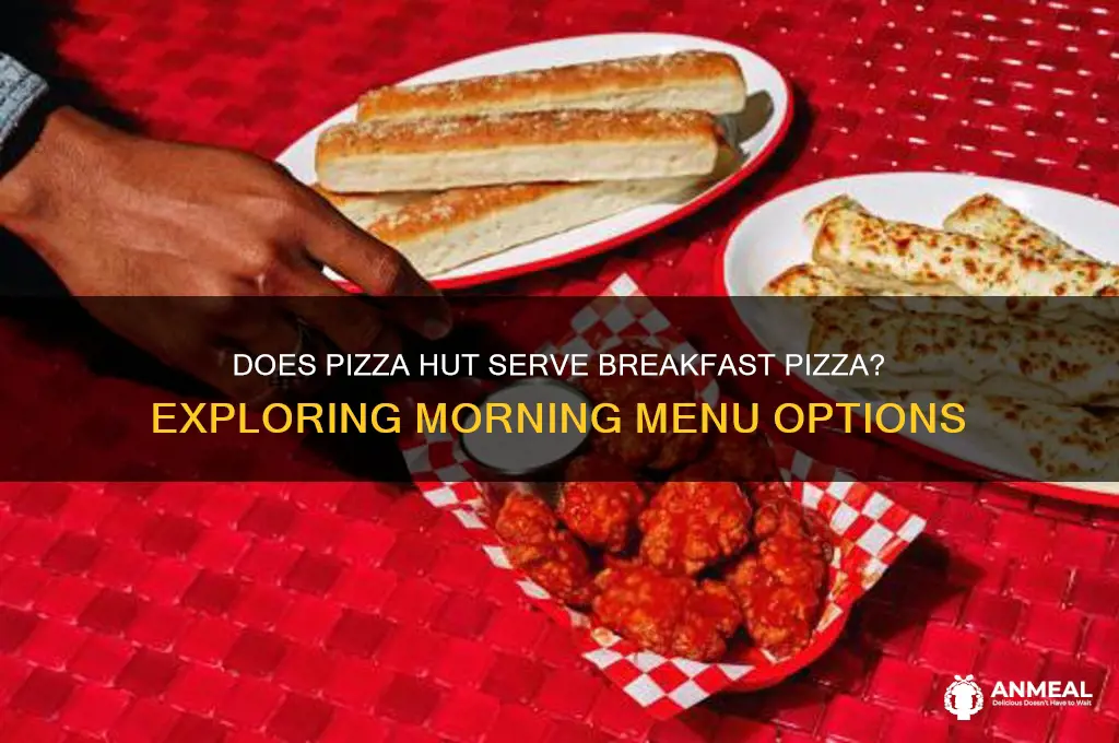 does pizzahut do breakfast pizza
