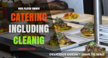 Plated Dinner Catering: Does It Include Cleanup Services?
