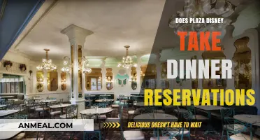 Does Plaza Disney Accept Dinner Reservations? A Complete Guide