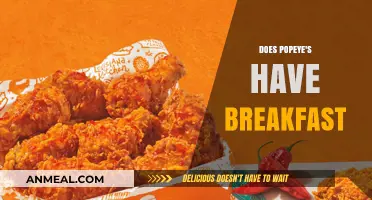 Popeye's Breakfast Menu: What's Available and When to Enjoy It?