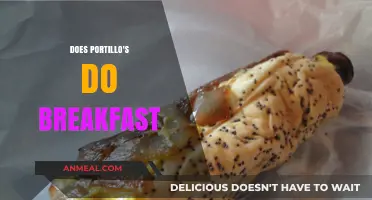 Does Portillo's Serve Breakfast? Exploring the Menu Options and Hours