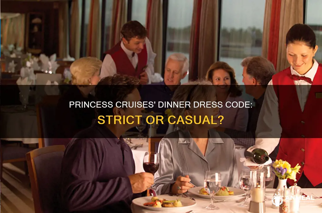 does princess cruise line have a strict dinner dress code