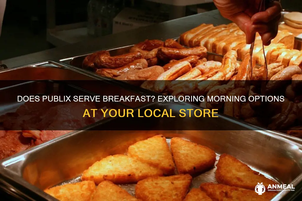 does publix have breakfast