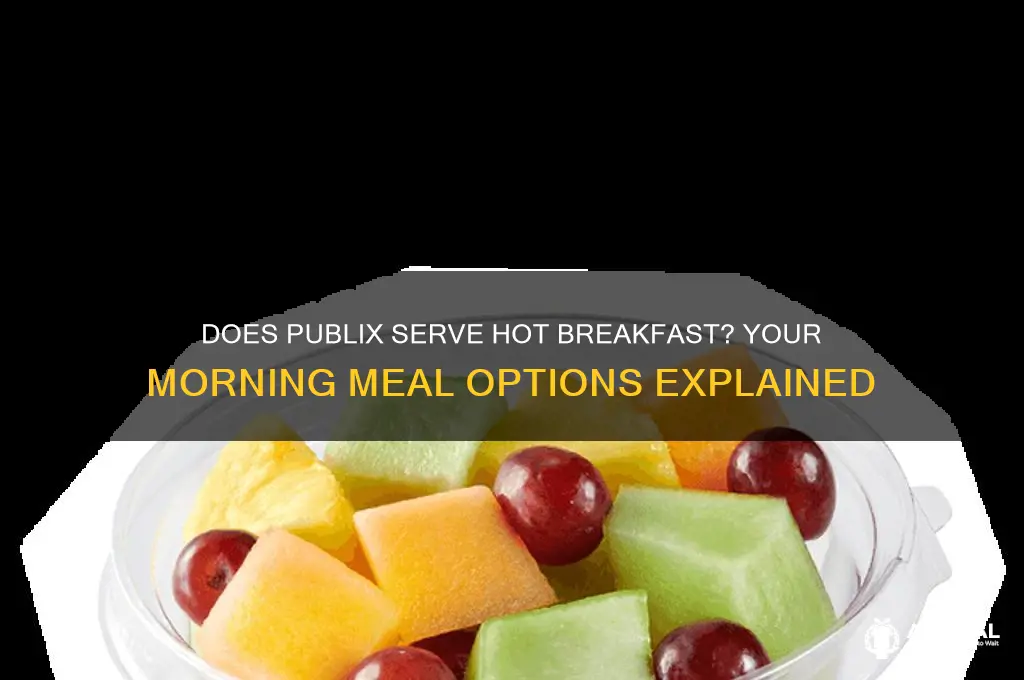 does publix have hot breakfast