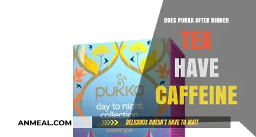 Does Pukka After Dinner Tea Contain Caffeine? Find Out Here