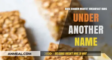 Quaker Breakfast Bars: Different Name, Same Taste?
