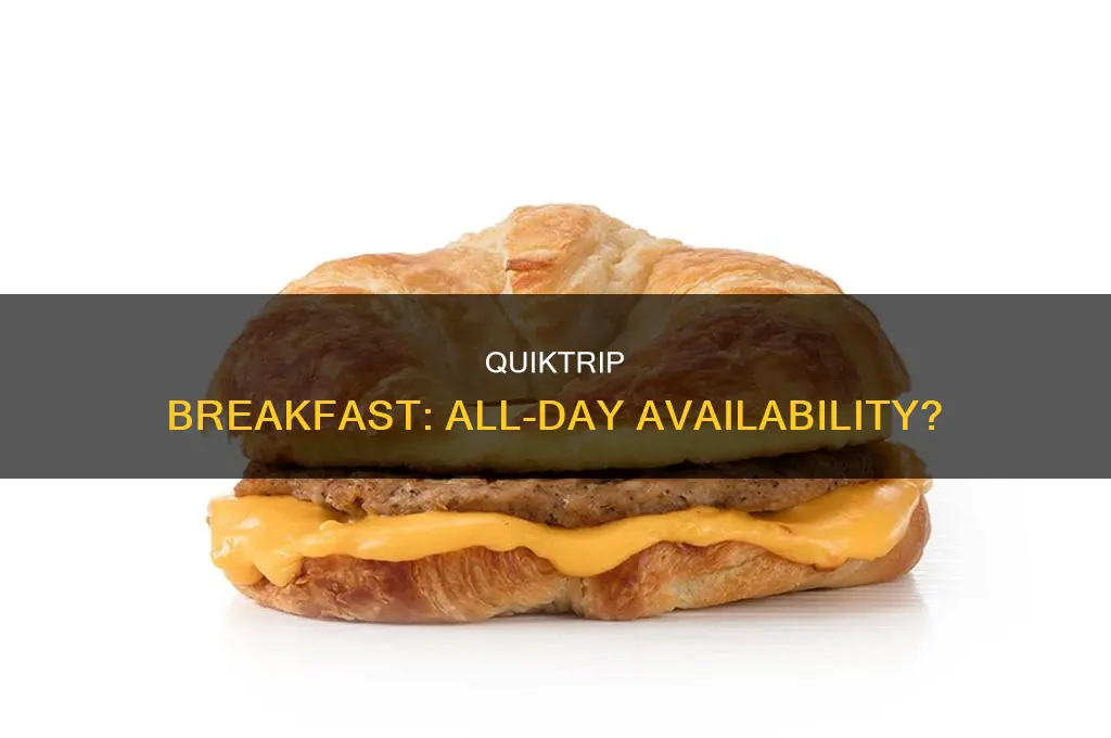 does quik teip have breakfast all day