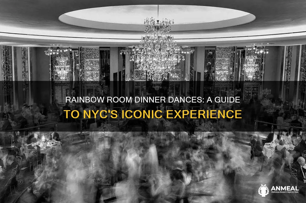 does rainbow room have dinner dances