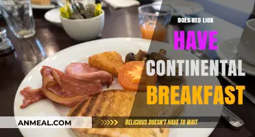 Red Lion's Breakfast: Continental Style?