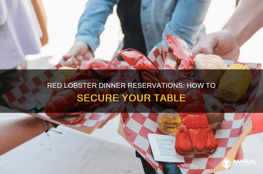 does red lobster do reservations for dinner