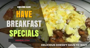 Red Olive's Breakfast Delights: Special Morning Menu