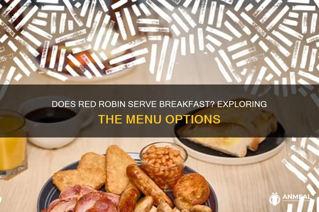 does red robin have breakfast