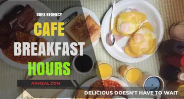 Regency Cafe Breakfast Hours: When to Enjoy Classic London Breakfasts