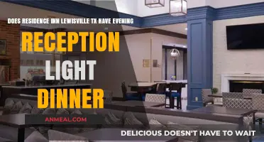 Residence Inn Lewisville TX Evening Reception: Light Dinner Included?
