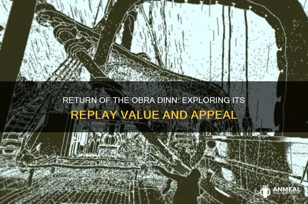does return of the obra dinn have replayability