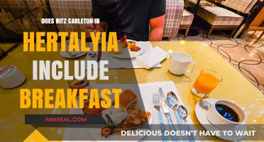 Breakfast at the Ritz-Carlton, Hertalyia: What's Included?