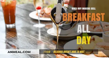 Roy Rogers Breakfast: All-Day Availability?