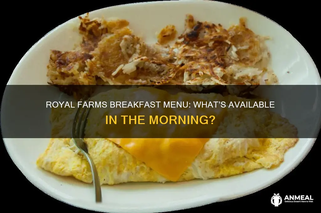 does royal farms have breakfast