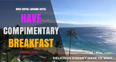 Royal Lahaina Hotel: Free Breakfast or Not?