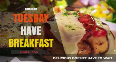 Does Ruby Tuesday Serve Breakfast? Exploring the Menu Options