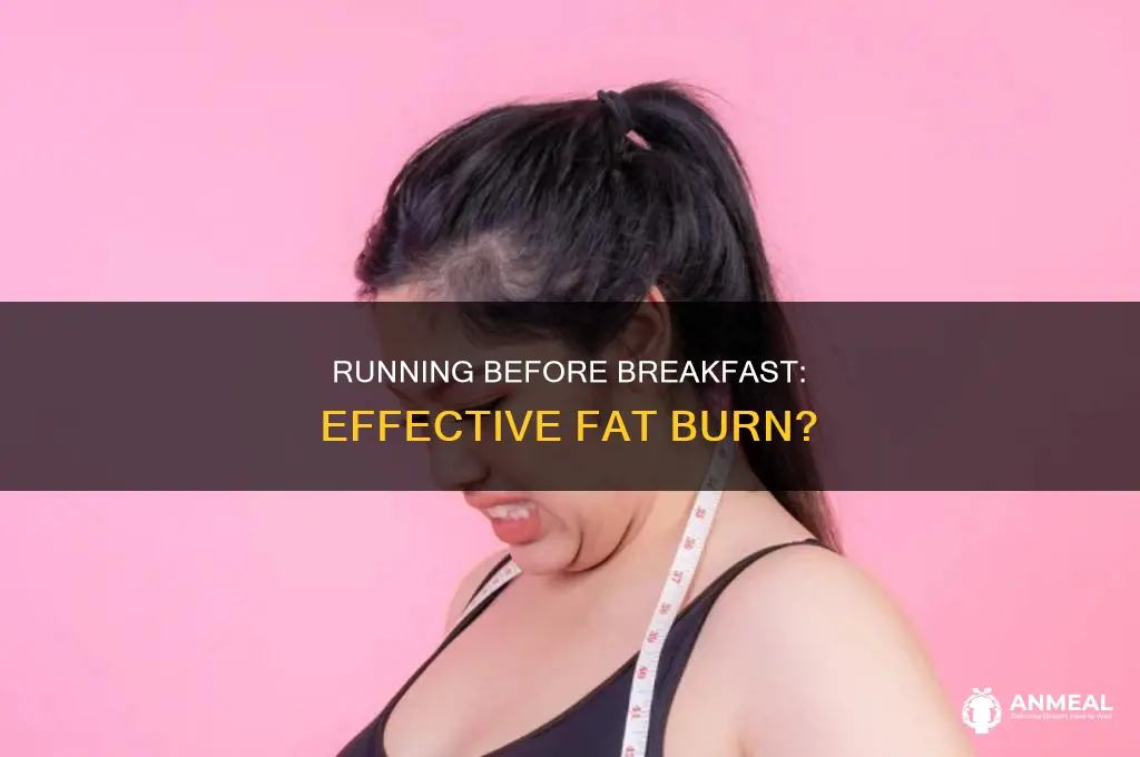 does running before breakfast burn fat