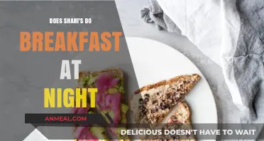 Shari's All-Day Breakfast: Night-Time Options