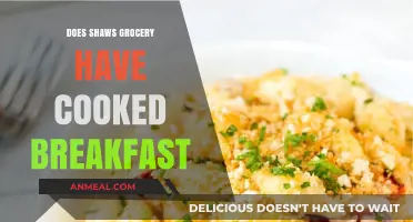 Breakfast at Shaw's: Freshly Cooked Morning Meals