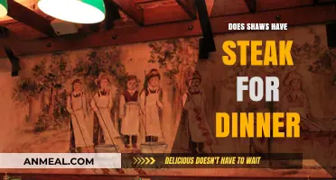 Does Shaws Offer Steak for Dinner? A Complete Guide to Their Menu