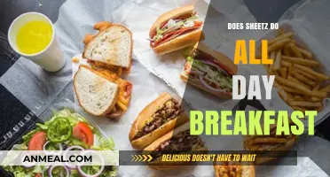 Sheetz Breakfast — All-Day Availability and Menu Options