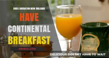 Sheraton New Orleans: Continental Breakfast Options