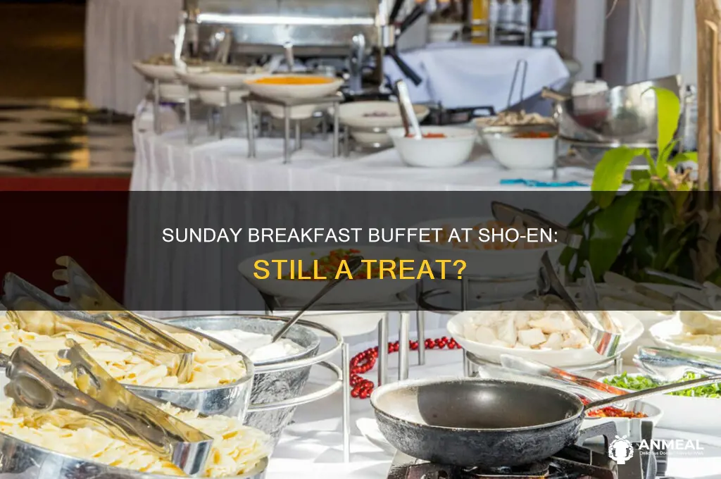 does shown i still have a breakfast buffet on sunday