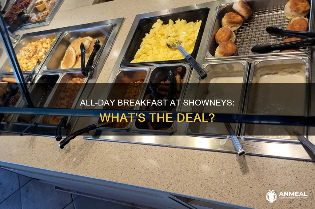 does showneys have breakfast all day