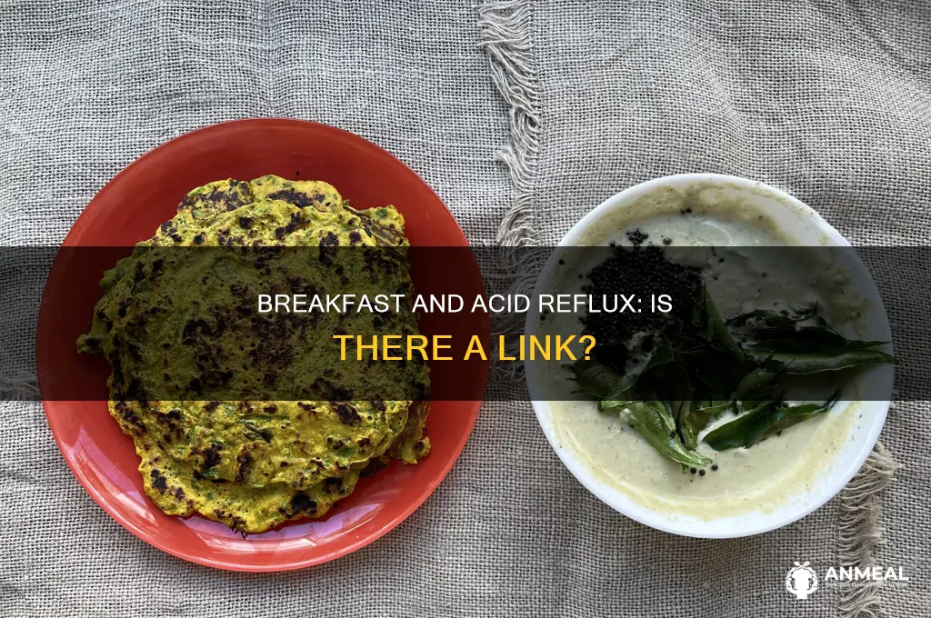 does skipping breakfast cause acid reflux