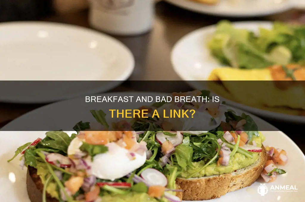 does skipping breakfast cause bad breath
