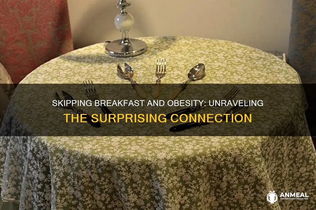 does skipping breakfast cause obesity