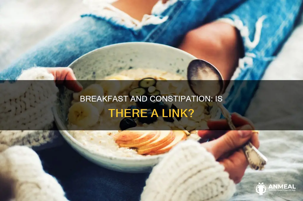 does skipping breakfast lead to constipation