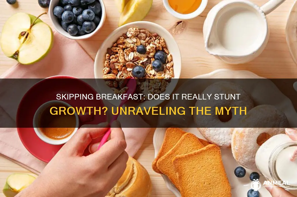does skipping breakfast stunt growth