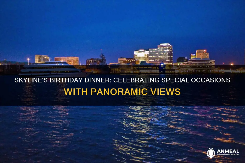 does skyline have a birthday dinner