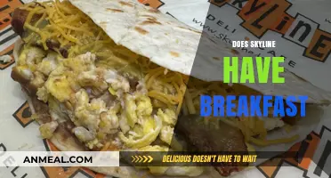 Skyline Breakfast Menu: What's Available in the Morning?