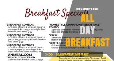 Smitty's Breakfast Offerings: All-Day Availability?