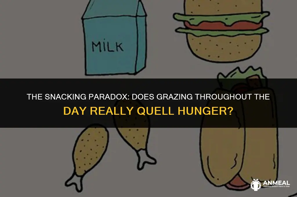 does snacking make you hungrier