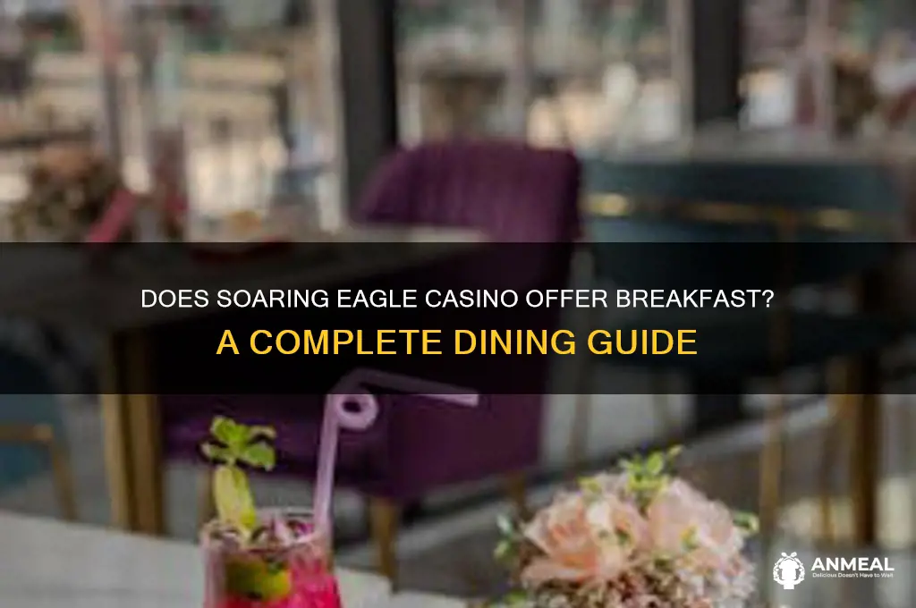 does soaring eagle have breakfast