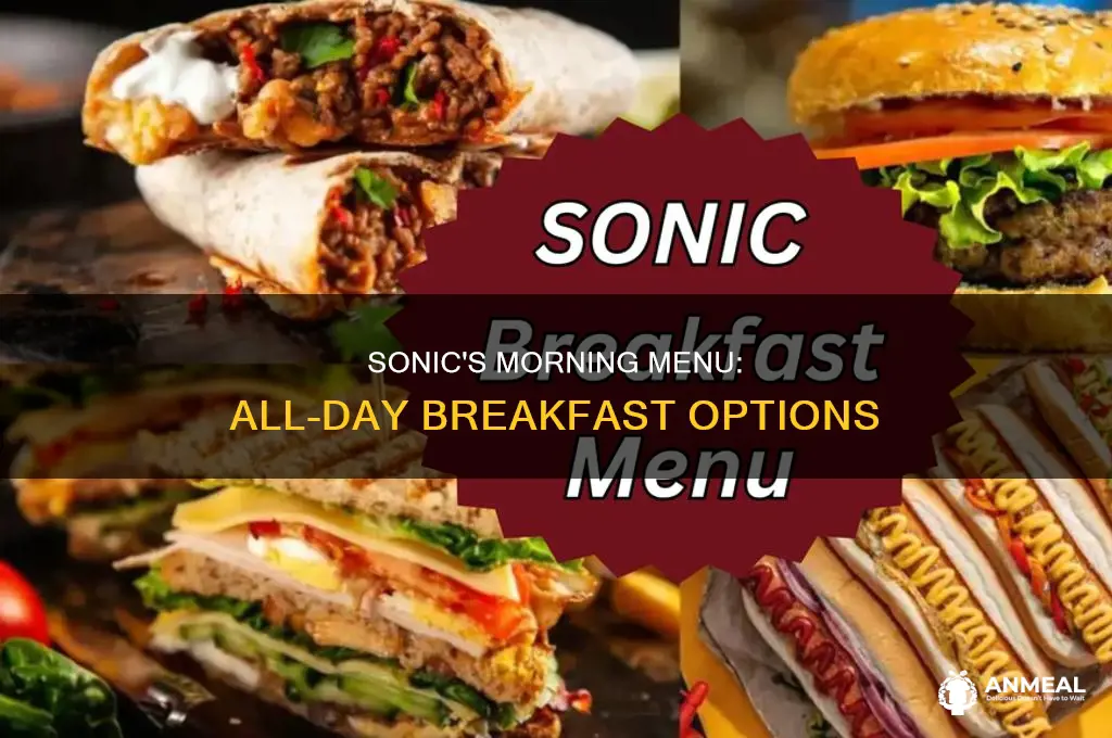 does sonic do a day breakfast