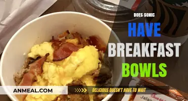 Sonic Breakfast Bowls: Are They on the Menu?