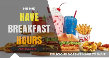 Sonic Breakfast Hours: When Can You Enjoy Morning Menu Items?