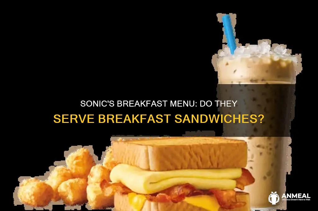 does sonic have breakfast sandwiches