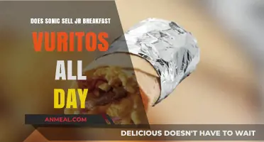 Sonic's Jr Breakfast Burritos: All-Day Availability?