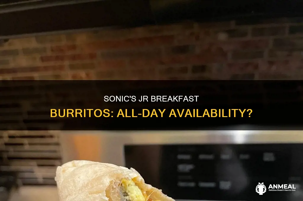 does sonic sell jr breakfast vuritos all day
